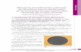 Manual de procedimientos y técnicas de laboratorio para la … · 2012-02-10 · Rhizopus oryzae y Absydia corymbifera 5.1.1. Objetivo Describir los procedimientos para la identificación