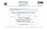 Universidad de Cantabria · Creación de nuevo modelo en Simulink • Para editar un modelo – Abrir la ventana de un nuevo modelo – Conectar los bloques – Añadir bloques