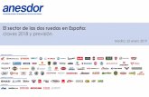 El sector de las dos ruedas en España: claves 2018 y ... · Fuente: MSI –ANESDOR 3 Mercado dos ruedas motorizadas Ciclomotores Motocicletas 2017 2018 159.293 uds. 138.284 uds.-11,3%