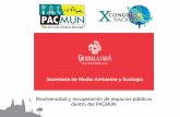 Biodiversidad y recuperación de espacios públicos dentro ... · • Universidad Autónoma de Guadalajara - Centro de Energía Renovable • Universidad de Guadalajara División