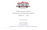 Manual para Padres/Estudiantes 2015 - 16 - Samueli Academysamueliacademy.org/PDF/Student-Parent Handbook-(SPANISH) - 2015-16.pdf · estudiantes, un baile formal, la fiesta de prom