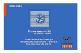 Panorama Social de América Latina 2000-2001 - cepal.org fileAMÉRICA LATINA: UN PANORAMA SOCIAL PREOCUPANTE • Para revertir esta situación, es imprescindible que la región vuelva