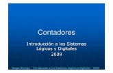 Tema 5 Contadores 2009 - catedra.ing.unlp.edu.ar 5 Contadores 2010.pdf · Sergio Noriega –Introducción a los Sistemas Lógicos y Digitales -2008 Contadores CONTADORES ASINCRÓNICOS