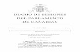 DIARIO DE SESIONES DEL PARLAMENTO DE CANARIAS · DIARIO DE SESIONES DEL PARLAMENTO DE CANARIAS Año: ... 1.3.- 7L/PO/P-1358 Del Sr. diputado D. José Miguel Barragán Cabrera, del