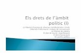 Llibertat d’informació i mitjans de comunicació La ... · PDF fileLlibertat de creació i dissolució dels partits polítics, adopció dels estatuts i determinació de les pròpies