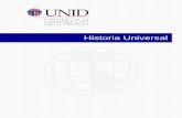 Historia Universal - moodle2.unid.edu.mx · descubrimientos marítimos crecieron durante los siglos XIV y XV. Los grandes viajes realizados fueron la base de los intercambios y de