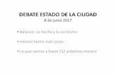 Discurso alcaldesa Debate Ciudad 8 junio 2017 pp.ppt [Modo ... filed ^d K > /h ô i µ v ] } î ì í ó o v W > } Z Z } Ç o } v } Z Z } ... , õ u v } v } v u } v u ] u } o v o v