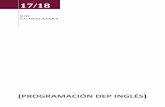 PROGRAMACIÓN DEP INGLÉS - eoiguadalajara.eseoiguadalajara.es/data/uploads/docs/departamentos/ingles/programacion... · sencillas enlazadas con conectores básicos. Composición