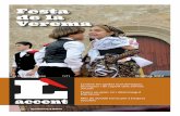 Festa de la Verema - odena.cat · Festa de la Verema La Revista d’Òdena accent N71 Creixen les ajudes econòmiques, tècniques i de suport dels Serveis Socials Tenim un gran, ric