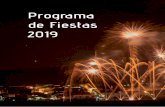 Fiestas Patronales 2019 93 Programa de Fiestas 2019comunitatvalenciana.com/sites/default/files/doc/agenda/2019/libro... · la exaltación de los festeros y despedida de la Reina Saliente