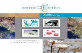 Ecotoxicología y Calidad Ambiental - xenobiotics.es · — 7 / 12 — Control y recuperación de la eutrofiza-ción en embalses, lagos y humedales. Biorremediación microbiana y