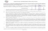 JUNTA DE COORDINACIÓN POLÍTICA - comisiones.senado.gob.mxcomisiones.senado.gob.mx/comunicaciones_transportes/docs/Acuerdo_JPC.pdf · 7. No haber sido condenado por delito intencional