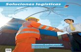 Soluciones logísticas - logistics-alliance-germany.de · como contenedores o cajas de carga inter-cambiables, se puede transportar largas distancias por ferrocarril o vías navegables.