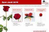 Sant Jordi 2019 - voluntaris.catvoluntaris.cat/wp-content/uploads/Cataleg_StJordi_2019_ElMercatSocial.pdf · Sant Jordi Preu: 4,50 € Cada rosa s’envia dinsuna caixa. Preu: 42,80