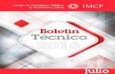 BOLETÍN MENSUAL - ccpg.org.mxccpg.org.mx/images/fondo-editorial/boletines/descargas/2016/07-Boletin_Tecnico_2016... · 2 Para analizar el contenido de esta norma a continuación