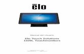 Elo Touch Solutions 1509L Touchmonitors - link.com.bo fileManual del usuario – 1509L SW601538 Rev D - Página 4 de 24 Capítulo 1 - Introducción Descripción del producto Su nuevo