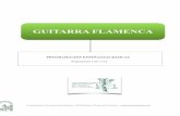 Guitarra Flamenca EEBB - cpmcordoba.comcpmcordoba.com/pdfs/d078db_04d4e28712554f40b12c3b332cebbd6d.pdf · Por tanto en esta especialidad de Guitarra Flamenca se pretende dar al alumno