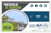 PORTAFOLIO DE SERVICIOS - santasofia.com.co · primera vez, controles médicos y post- operatorios. Actualmente atendemos en promedio 8.000 pacientes al mes, correspondientes a a