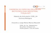 CARRERA DE ESPECIALIZACION EN BIOTECNOLOGIA …biotecnologiaindustrial.fcen.uba.ar/wp-content/uploads/2010/04/CEBI-A4_5a1.pdf · Nota: Un sustrato de la citrato sintasa, fluoroacetilo,