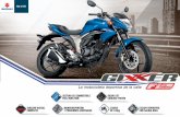 La motocicleta deportiva de la calle - suzuki.com.pesuzuki.com.pe/motos/wp-content/uploads/2016/11/GIXXER-NAKED.pdf · Ficha técnica Dimensiones y peso Transmisión Chasis, capacidades
