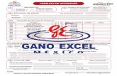 FORMATO DE AUTOENVÍO - ganoexcel.mx de Autoenvio 2017.pdf · Acuerdo Firmando y sometiendo este contrato independiente de Autoenvío del Aﬁliado de Gano Excel, autorizo a Gexcel