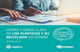 CIFRAS Y DATOS CLAVE - cicloplast.com · 4 5 Gestión de los residuos plásticos en España Por 1ª vez en España, el índice de reciclado de plásticos (41%) supera el índice de