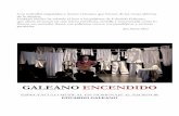 DOSSIER GALEANO ENCENDIDO - gaddafimusica.com · GALEANO ENCENDIDO es un espectáculo musical que se nutre de los textos esenciales de Eduardo Galeano y los devuelve a los paisajes