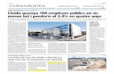 Lleida guanya 708 empleats públics en sis mesos tot i ... · El Parlament garanteix el respecte a la identitat i l autogovern d Aran ... De fet, fa anys que el nom - bre de treballadors