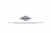 ESTATUTOS DE LA FEDERACION ESPAÑOLA DE AJEDREZ · federacion espaÑola de ajedrez estatutos federacion espaÑola de ajedrez página (feda). 05 -06 2016. 2 de 25