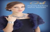 Código - cardi.com.mx · 5 Código: Q3 Precio Público: $ 1,550 Juego Bangkok Gargantilla de perlas sintéticas japonesas y cristal checoslovaco con pendante y aretes, laminado en