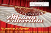 Un concierto de Zarz uela para morirse de la risa laZarzuelaMAsDivertida_dossier_espectaculo.pdf · En Ópera: “Salome”,“L’amicoFritz”,“MadameButterfly”,“Traviata”,