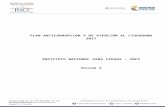 €¦  · Web viewplan anticorrupciÓn y de atenciÓn al ciudadano 2017. instituto nacional para ciegos – inci. versión 2. justificaciÓn de la modificaciÓn del plan anticorrupciÓn