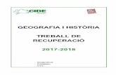GEOGRAFIA I HISTÒRIA TREBALL RECUPERACIÓ 2017-2018 - …cide.es/wp-content/uploads/2017/11/Pendents_GiH_1r-ESO.pdf · ÍNDEX DE CONTINGUTS MÍNIMS DE 1r ESO TEMA 1. EL PLANETA TERRA