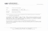 UNODC · 5.5 UNODC Vaj ~Y Oficina de las Naciones Unidas contra la Droga y el Delito TÉRMINOS DE REFERENCIA Asistente de Sistemas Duración: Seis meses (prorrogable)