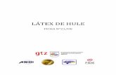 LÁTEX DE HULE - fidehonduras.comfidehonduras.com/wp-content/uploads/2017/09/21-latex_de_hule.pdf · efectos de los bajos precios en el mercado de los hules naturales y chicle natural,