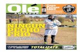 NINGUN PECHO FRIO - ole.com.ar · ¡’TAS IGUAL! TODO PROFESIONAL TIENE SU DOBLE AMATEUR Ruta 26 es uno de los animadores de Sport Pro (Las Palmas) y Nico, el clon del crack del