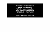 Guía Docente del Máster Universitario en Astrofísica UCM ...webs.ucm.es/centros/cont/descargas/documento13415.pdf · fundamentales de la astrofísica teórica, observacional e