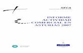 Informe 2007 SUPERCORREGIDO - ria.asturias.es · Sector del Comercio: Comercialización e Investigación de Mercados, Derecho, Geografía y Sociología. Todos ellos, pese a su juventud,