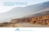 Guía para la elaboración de Evaluaciones Preliminares en ... · • Mejoramiento y/o rehabilitación de caminos pertenecientes a la red vial vecinal de 5 a 50Km de longitud. •