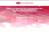 MEDICAMENTOS GENÉRICOS EN EL TRATAMIENTO …gesida-seimc.org/wp-content/uploads/2019/01/gesida_16_genericos... · COMPOSICIÓN DEL PANEL REDACTORES Y REVISORES Unidad de Enfermedades