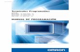 NS-Series Manual de programación - assets.omron.eu · Indica una tarjeta de comunicaciones serie para un PLC OMRON de la serie CS o CQM1H. Tarjeta de comunicaciones Indica una tarjeta