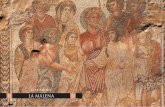 LA MALENA - lamagiadeviajar.com · Mosaico de las Bodas de Cadmo y Harmonía hallado en La Malena de Azuara. lmv lmv 55 54 Datada entre los siglos III y IV, La Malena de Azuara (Zaragoza)
