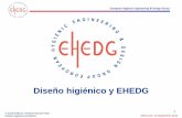 Diseño higiénico y EHEDG - mexico.um.dkmexico.um.dk/es/~/media/Mexico/Conferencia DH EHEDG MEXICO Andres... · European Hygienic Engineering & Design Group © 2013 EHEDG / Andrés