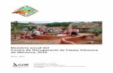 Memòria anual del Centre de Recuperació de ... - GOB Menorca · Memòria anual del Centre de Recuperació de Fauna Silvestre de Menorca 2016 gener, 2017 1. Introducció L'any 1987