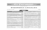 Cuadernillo de Normas Legales - gacetajuridica.com.pe · NORMAS LEGALES El Peruano 440850 Lima, miércoles 13 de abril de 2011 RELACIONES EXTERIORES R.S. N° 105-2011-RE.- Delegan
