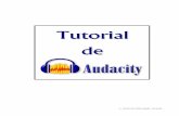 Primeros pasos con Audacity - iesrdguezmonino.educarex.es · Tutorial de Audacity El proceso contrario sería la conversión digital-analógico (D/A), en esquema: En la realización