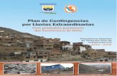Plan de Contingencias por Lluvias Extraordinarias de Contingencia FEN 18 Nov.pdf · Estimación de Escenarios de Riesgo de Desastres por el impacto de sismos y lluvias intensas. El