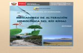 INDICADORES DE ALTERACIÓN HIDROLÓGICA DEL RÍO RÍMAC · Indicadores de Alteración Hidrológica en el Río Rímac pág. 1 SERVICIO NACIONAL DE METEOROLOGÍA E HIDROLOGÍA – DIRECCIÓN