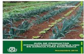 GUÍA DE PRODUCTOS FITOSANITARIOS DE POSIBLE USO EN ... · agricultura ecolÓgica La producción ecológica es un sistema general de gestión agrícola y producción de alimentos
