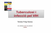 HU ARNAU DE VILANOVA Lleida - academia.cat · pulmonary tuberculosis. From Peru, Azerbaijan, South Africa, and India. IF gamma TUPE107 . Pacients amb infecció VIH i tuberculosi Rosa